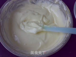 椰香酸奶戚风的做法步骤:11