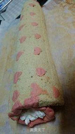 【甜燕蜜语】新年杂粮蛋糕卷的做法步骤:20