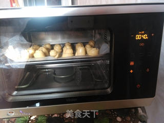 海尔智能烤箱ODT25-AU1试用报告--淡奶油小餐包的做法步骤:12