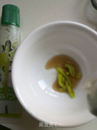 芥末杏仁菠菜的做法步骤:6