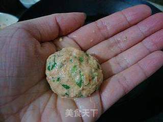 地菜胡萝卜豆渣丸子的做法步骤:7