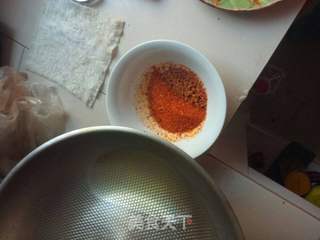 家常版羊肉白菜粉丝汤附带辣椒油做法的做法步骤:10