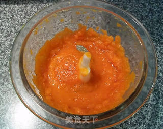 南瓜小麦粉甜糕的做法步骤:8