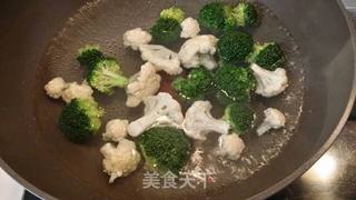 凉拌双花的做法步骤:2