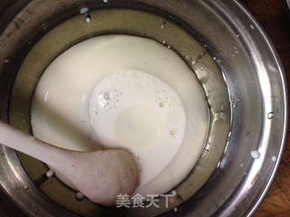 依然学烘焙--抹茶味蜜豆蛋糕的做法步骤:2