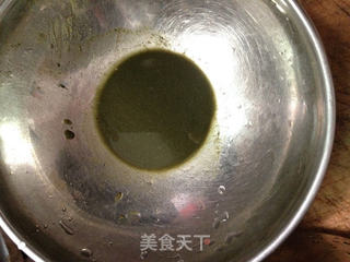 依然学烘焙--抹茶味蜜豆蛋糕的做法步骤:3