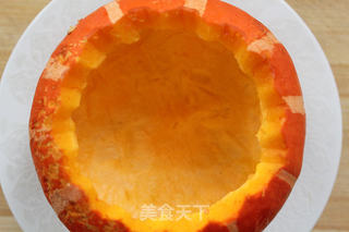 【一品金瓜蒸饭 】的做法步骤:2