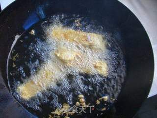 干炸黑椒鱼块的做法步骤:9