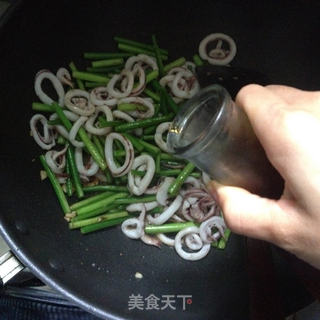 咖喱鱿鱼的做法步骤:6