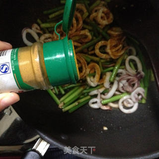 咖喱鱿鱼的做法步骤:8