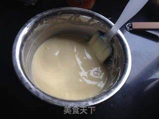 橙香戚风蛋糕的做法步骤:8