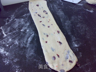蔓越莓牛奶吐司的做法步骤:10