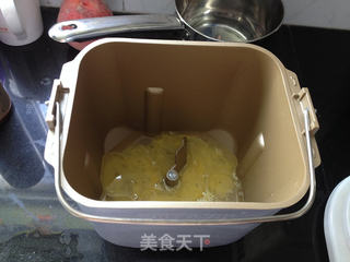 酥粒血糯米吐司的做法步骤：1