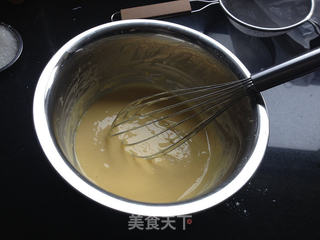 橙香戚风蛋糕的做法步骤:5