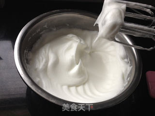 橙香戚风蛋糕的做法步骤:6