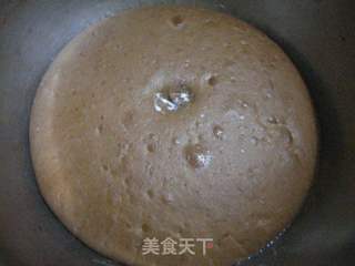 可可双色土司的做法步骤:10