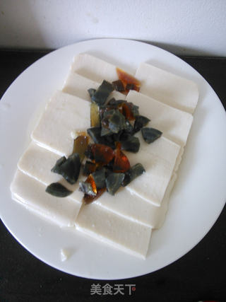 皮蛋豆腐的做法步骤:5
