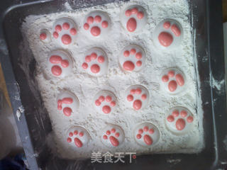 猫爪棉花糖的做法步骤:11