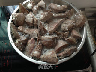 【橄榄炖猪肺】-----清肺止咳汤的做法步骤:4