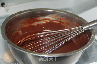 可可扇贝蛋糕的做法步骤:7