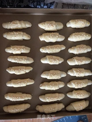 儿子的联欢会零食-----豆沙小布利的做法步骤:6