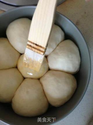 牛奶圆面包的做法步骤:9