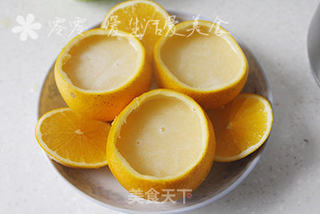 牛奶橙汁果冻的做法步骤:6