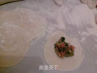 红油芹菜猪肉馅饺子的做法步骤:7