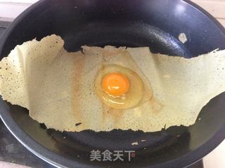法式蛋烧饼的做法步骤:4