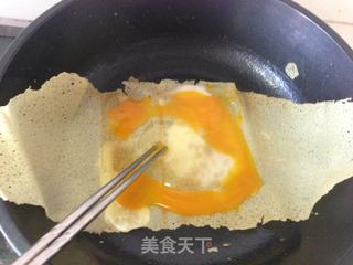 法式蛋烧饼的做法步骤:5