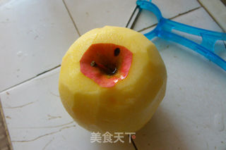 拔丝苹果的做法步骤:3