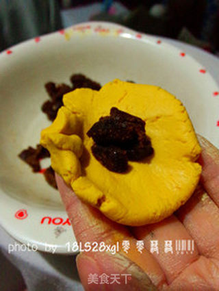 酥炸南瓜汤圆的做法步骤:3