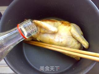 盐焗手撕鸡的做法步骤:7