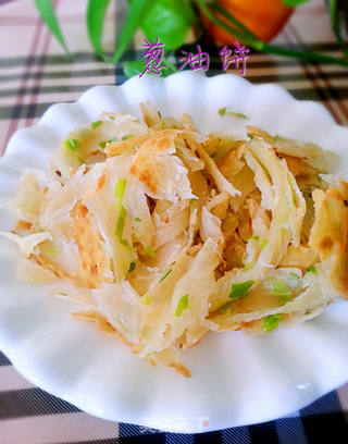 葱油饼的做法步骤:13