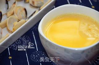 蛤蜊蒸蛋的做法步骤:2