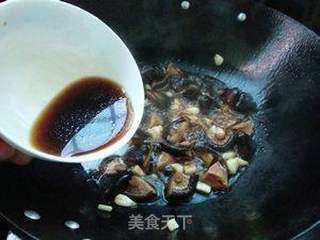 蚝油香菇西兰花的做法步骤:8