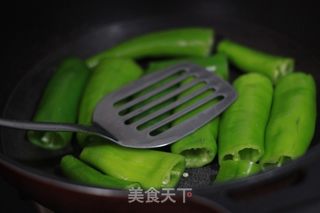 虎皮尖椒的做法步骤:4