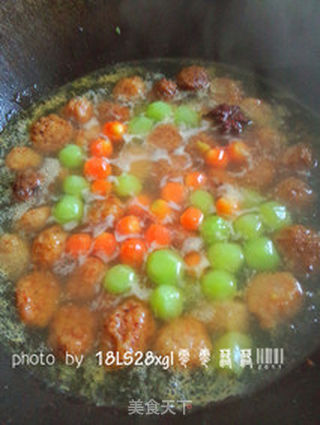 让小朋友爱上蔬菜：彩色丸子汤的做法步骤：8