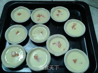 木瓜蛋挞的做法步骤:11