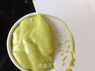 抹茶舒芙蕾的做法步骤:15