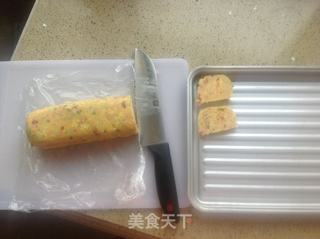 香葱芝士火腿饼干的做法步骤:7