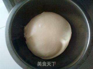 卡仕达扭结面包的做法步骤:7