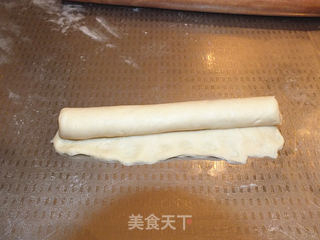 卡仕达扭结面包的做法步骤:14
