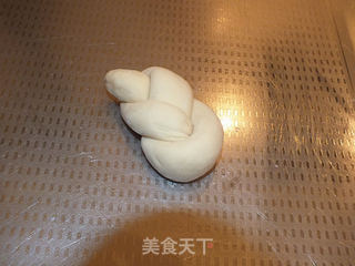 卡仕达扭结面包的做法步骤:19