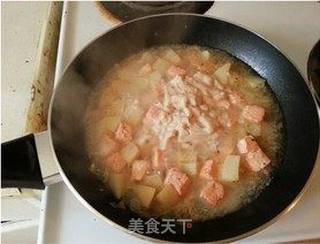 三文鱼奶油土豆汤—美味法式浓汤的做法步骤：8