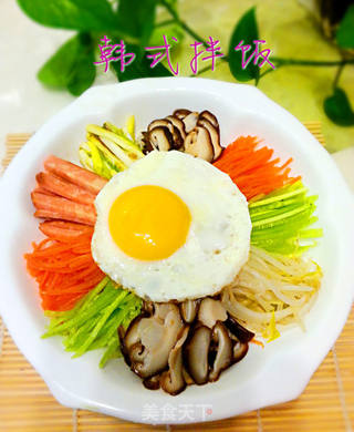 韩式拌饭的做法步骤:12