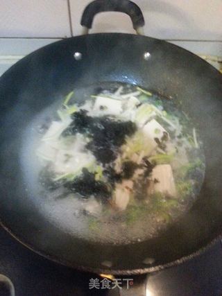 嫩豆腐羹的做法步骤:7