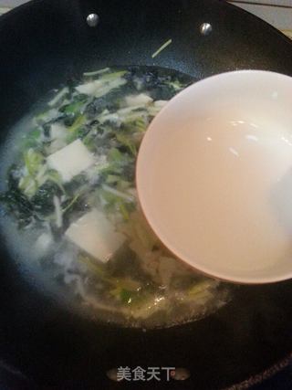 嫩豆腐羹的做法步骤:8