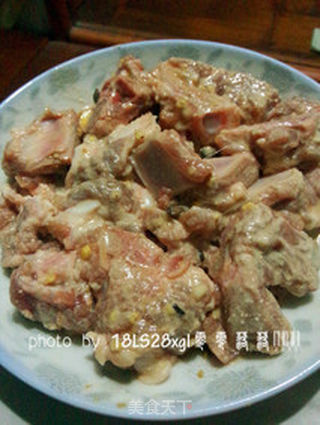 豆豉蒸排骨的做法步骤：7