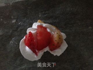 草莓奶油拿破仑酥的做法步骤:6